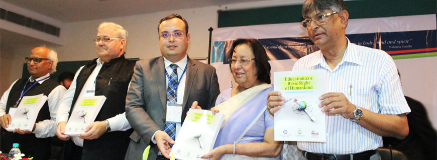 Int’l Gandhi Jayanti Conference on ‘Education as a Basic Right of Humankind’