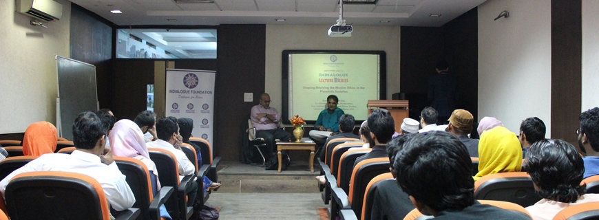 Prof Ebrahim Moosa speaks at Indialogue Foundation