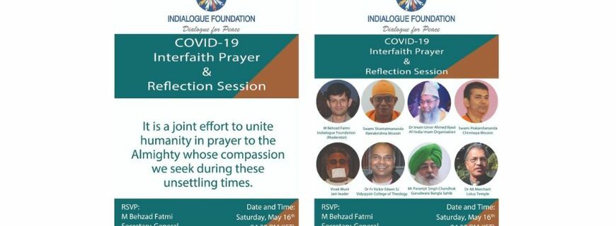 COVID-19 Interfaith Prayer and Reflection Session